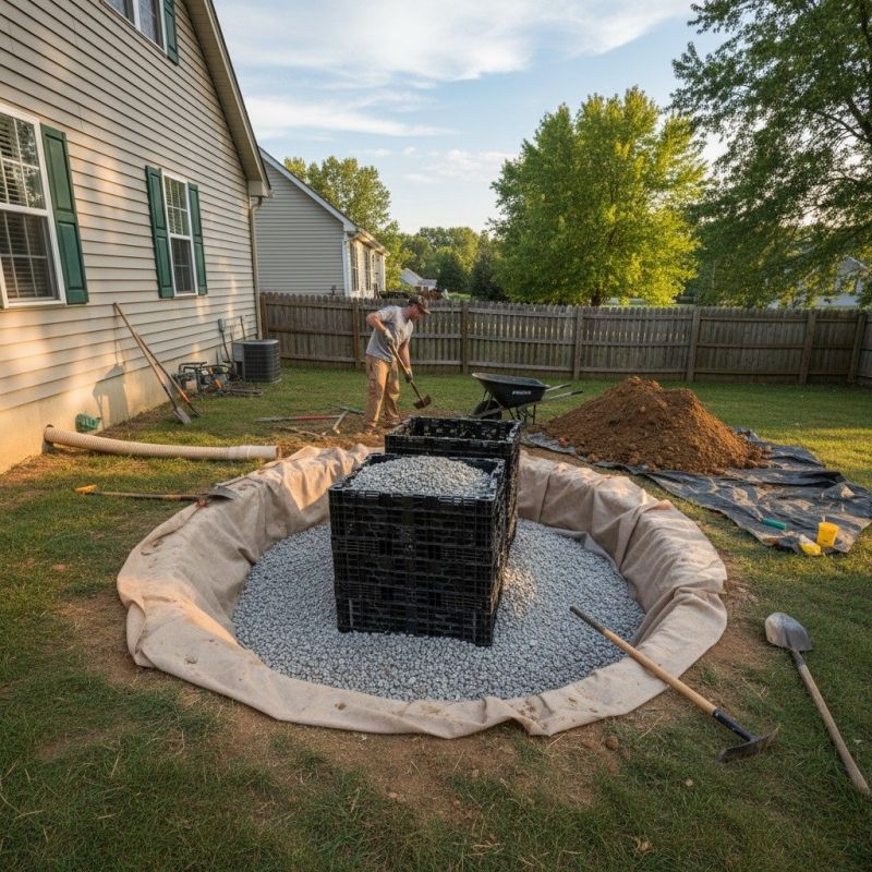 Lawn Drainage Installation