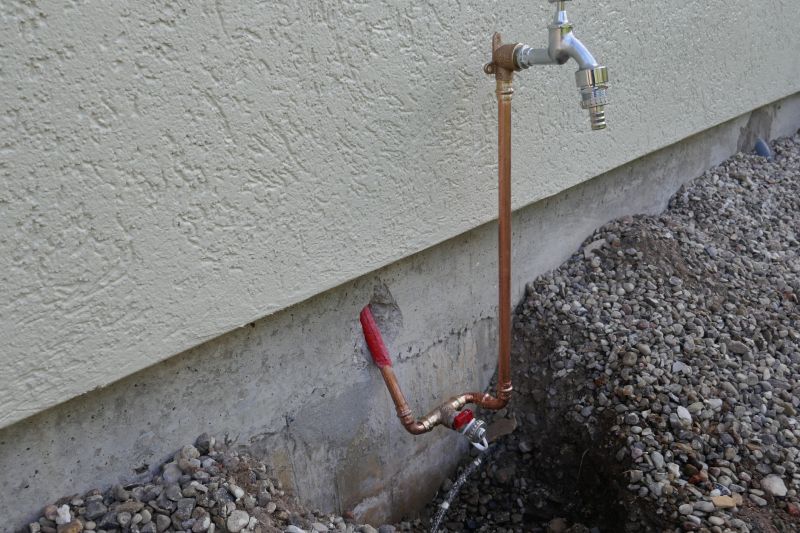 Exterior Drain Installation