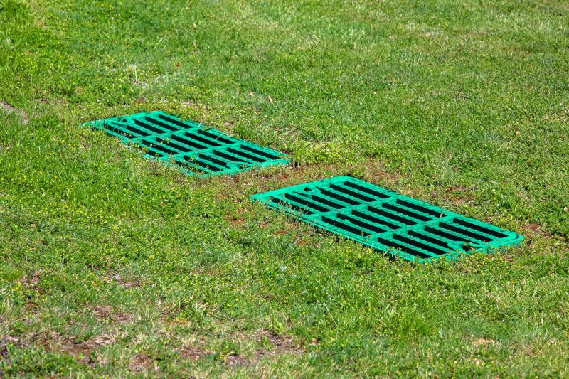 Lawn Drainage Installation detail