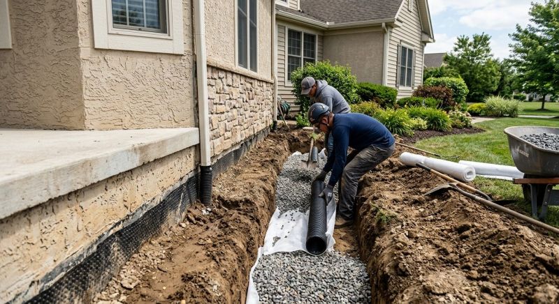Perimeter Drain Service in Tuscaloosa, AL